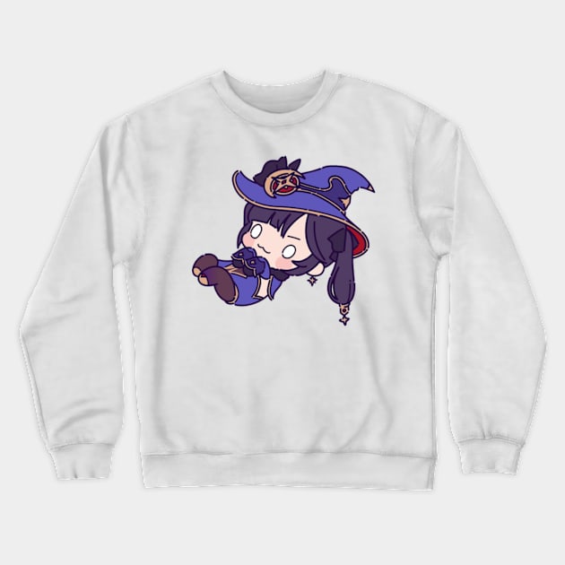 Chibi Mona Crewneck Sweatshirt by SaucyBandit